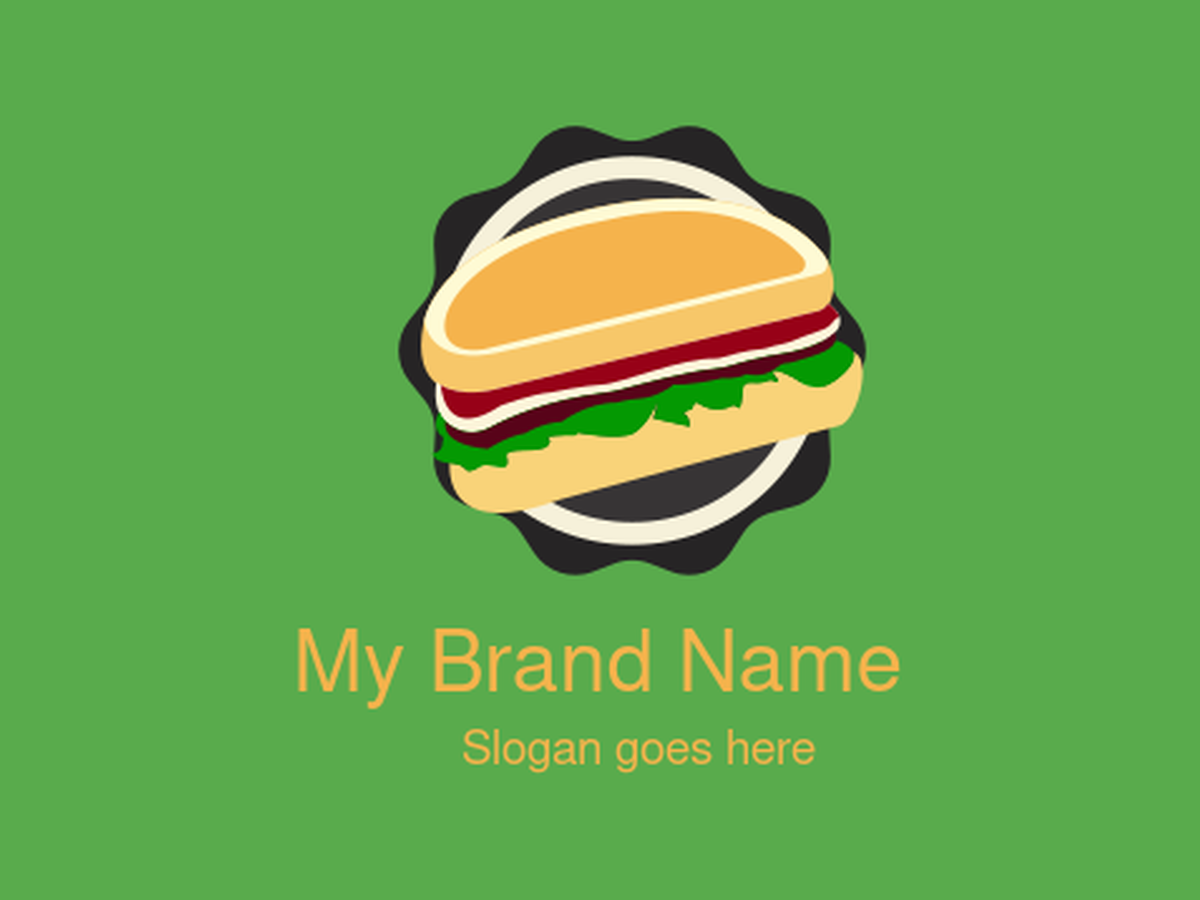 Sub Sandwich Badge Logo Design for Classic Deli and Fast Food Brands
